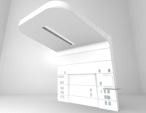 UCSD Solid Surface Headwall, Yazdani Studio, Mehrdad Yazdani